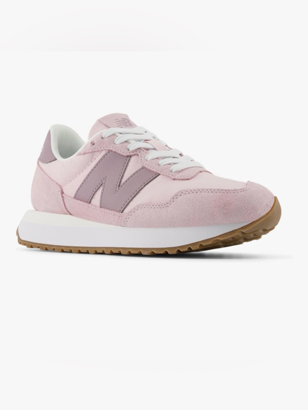 New Balance Women's 237 V1 Sneaker, Rose Sugar/Ice Wine, Size 8 - Picture 5 of 9